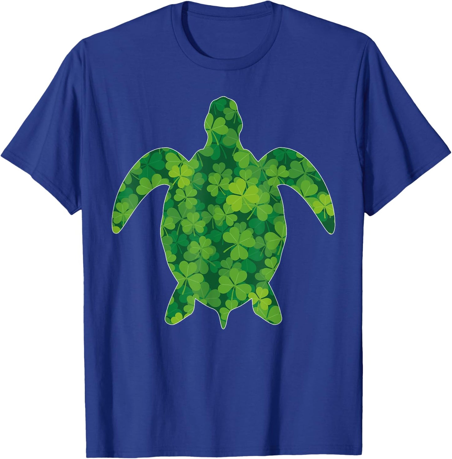 Irish Turtles St Patricks Day Shamrock Boys Women Kids Men T-Shirt - T-Shirt | Royal