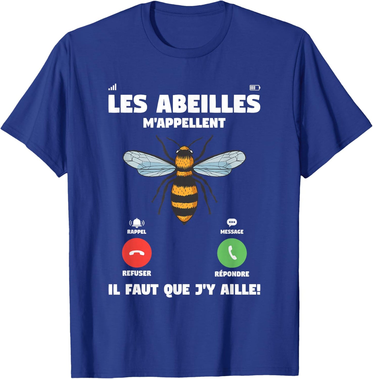 Funny Quote Beekeeping For A Beekeeper , Black, S T-Shirt - T-Shirt | Royal