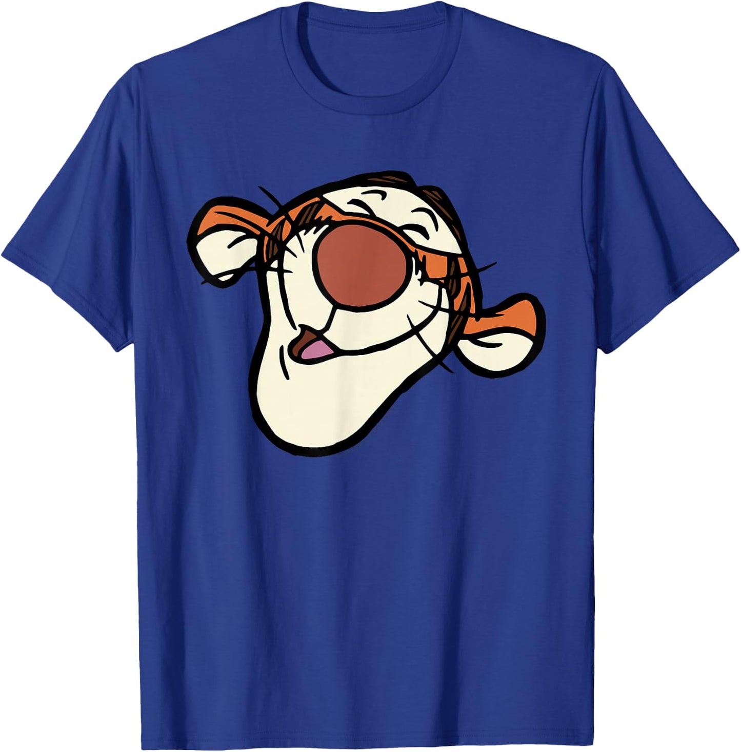 Disney Winnie the Pooh Tigger Happy Big Face Costume , black T-Shirt - T-Shirt | Royal