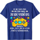 Gift Teen Gamer Christmas Video Games Humor Geek Teen Boy , Black, S T-Shirt - T-Shirt | Royal
