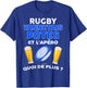 Valves Rugby Aperitif Beer And Friends What's More Man Woman , Black, S T-Shirt - T-Shirt | Royal