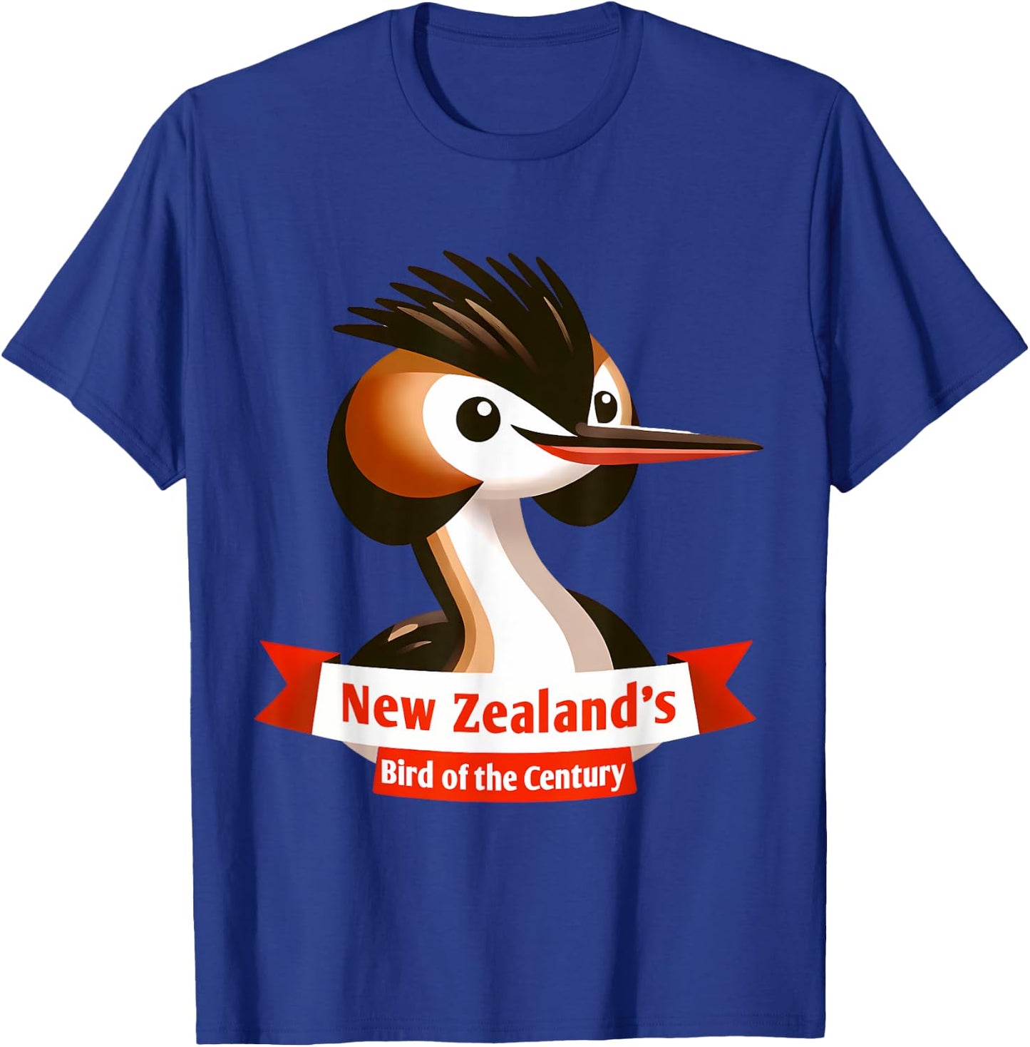 Puteketeke New Zealand's Bird of the Century T-Shirt - T-Shirt | Royal