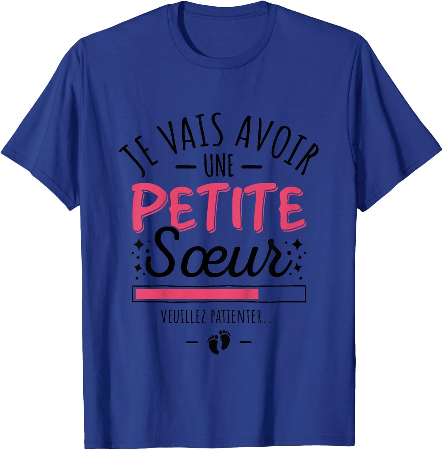 Child I Will Have A Little Sister - Big Sister Baby Ad 2 , white, 2 T-Shirt - T-Shirt | Royal