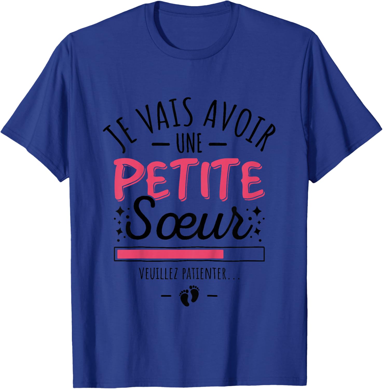 Child I Will Have A Little Sister - Big Sister Baby Ad 2 , white, 2 T-Shirt - T-Shirt | Royal