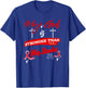 Stroke Warrior My God Is Stronger Than My Stroke Red Ribbon T-Shirt - T-Shirt | Royal