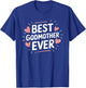 Best Godmother Ever God Mom T-Shirt - T-Shirt | Royal
