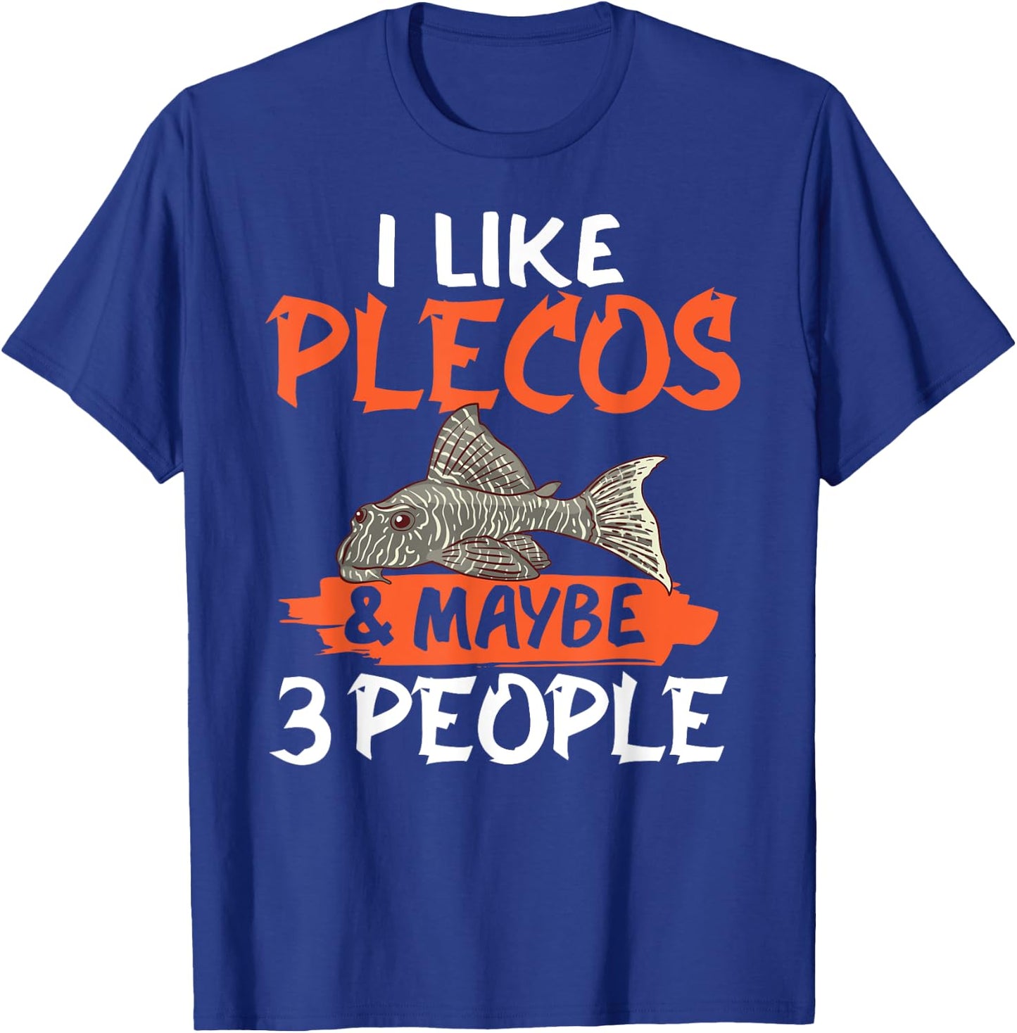 Plecostomus Pleco Fish Aquarium Food Tank Zebra Cave T-Shirt - T-Shirt | Royal
