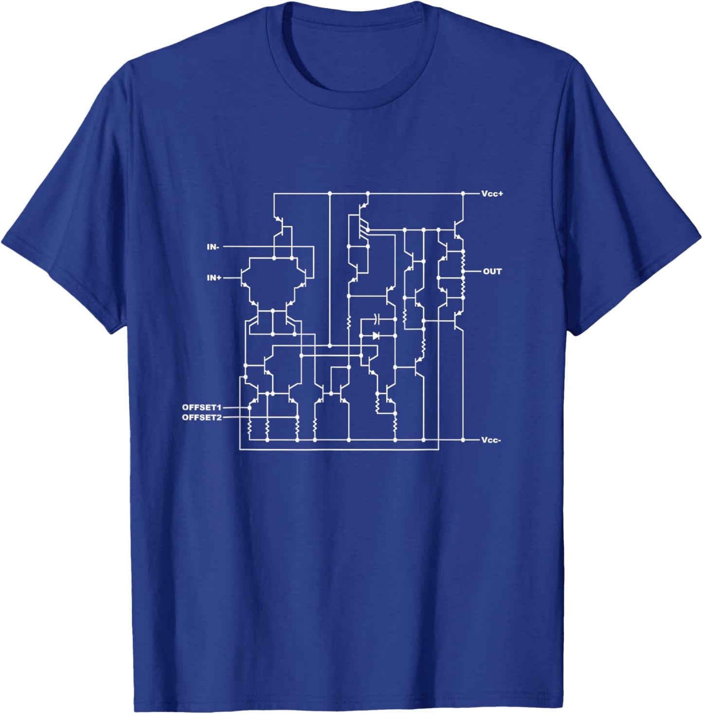 Op-Amp Men Women Kids T-Shirt - T-Shirt | Royal