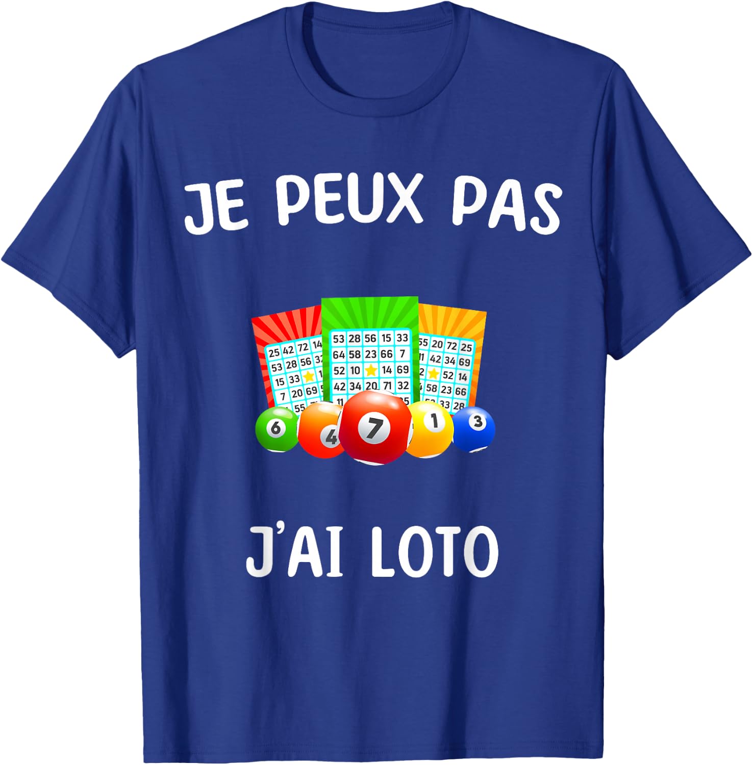 I Can't Have Loto , Black, S T-Shirt - T-Shirt | Royal