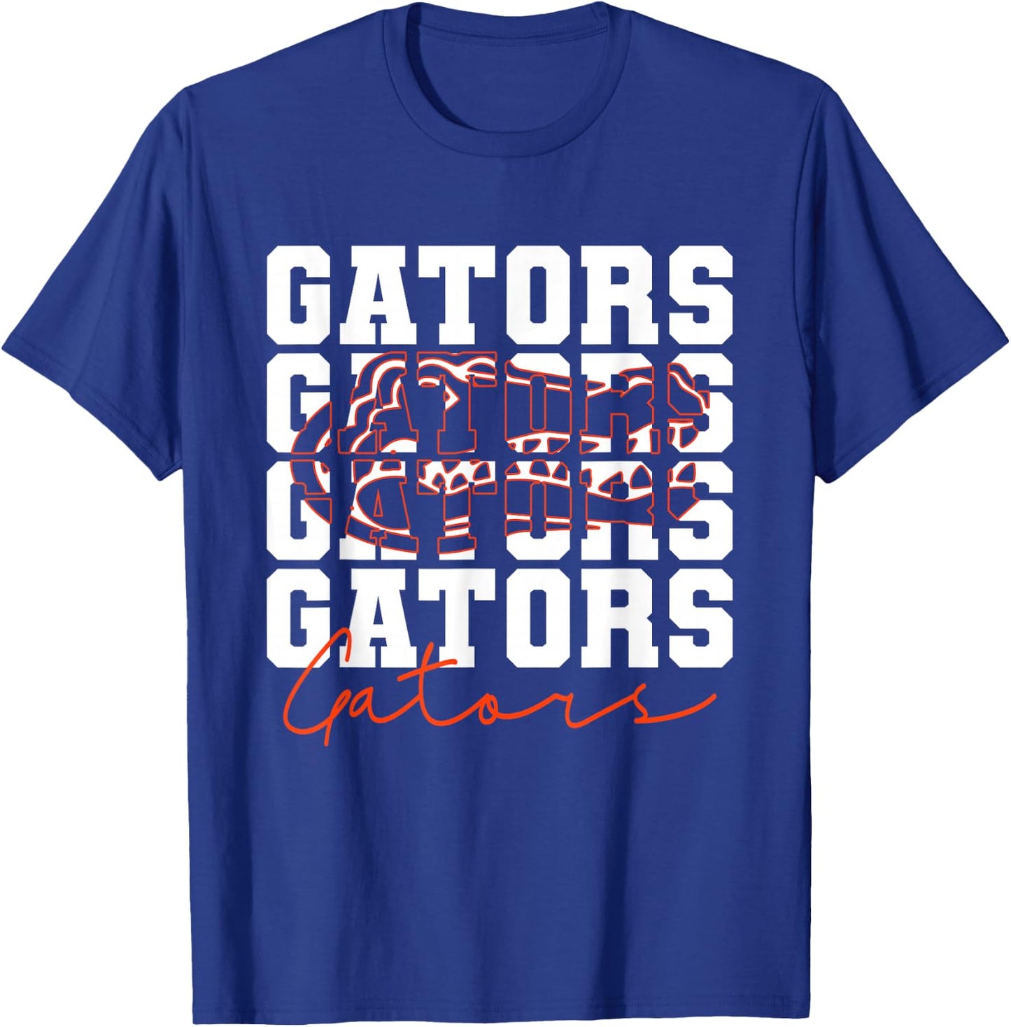 Gators Inspirational Design Gift Women Girls Boys T-Shirt - T-Shirt | Royal