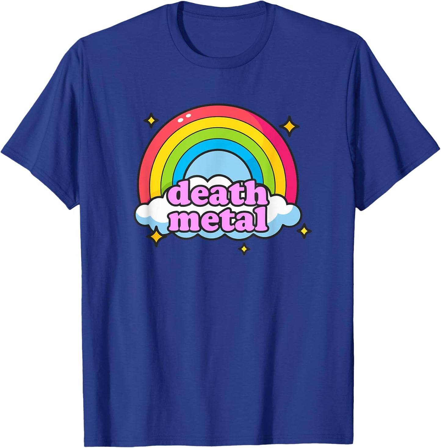 Pink Death Metal - Rainbow Friendly T-Shirt - T-Shirt | Royal