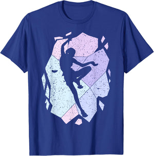 Klettern Kletterer Bergsteigen Bouldern Mädchen Kletter T-Shirt - T-Shirt | Royal