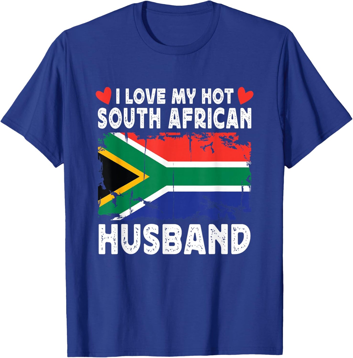 I Love My Hot South African Husband Spouses South Africa T-Shirt - T-Shirt | Royal