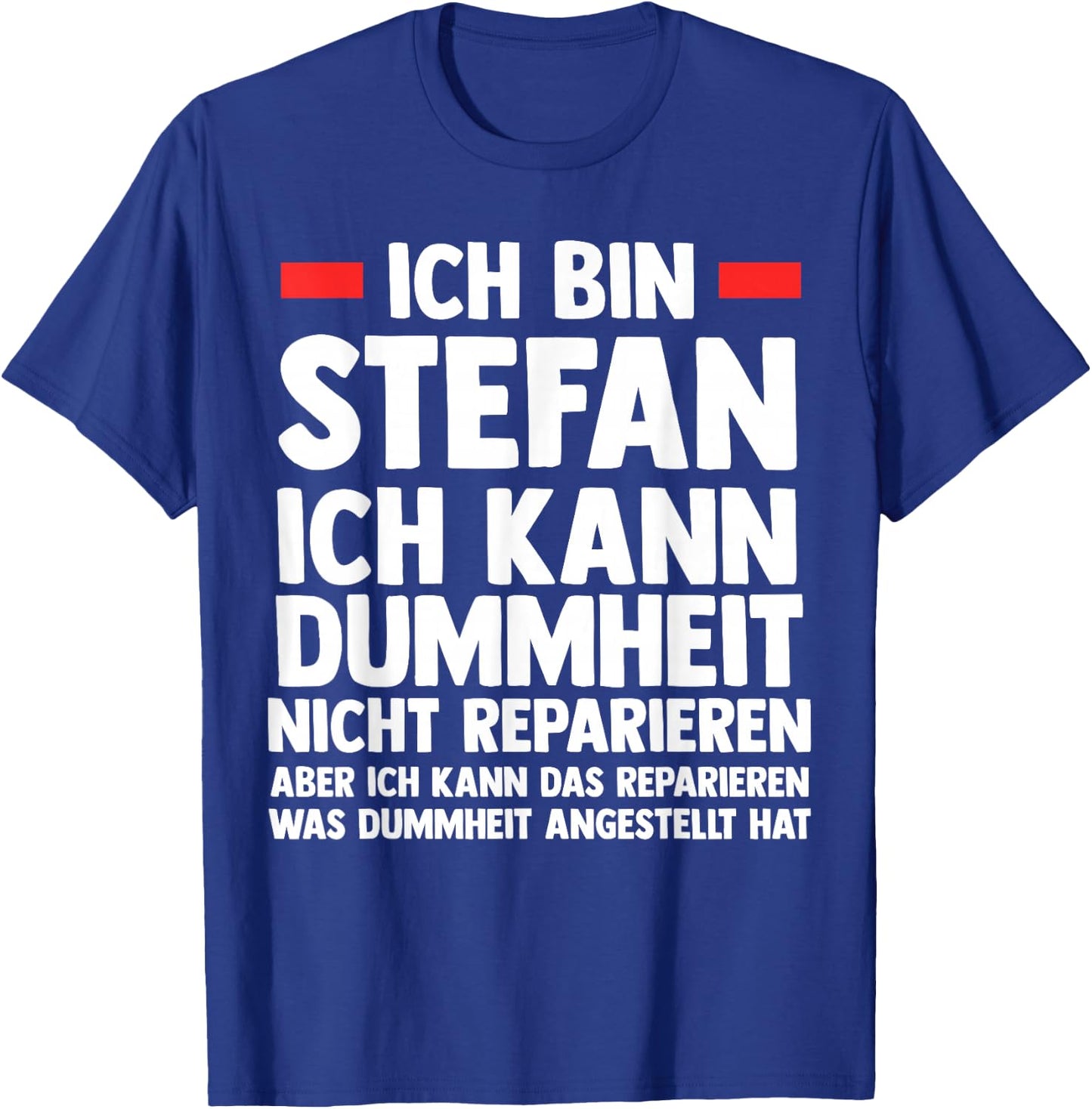 Men's Stefan , black T-Shirt - T-Shirt | Royal