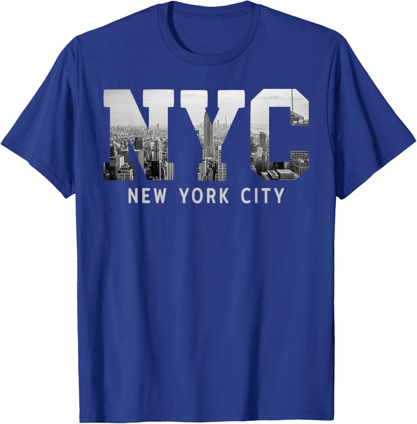 Souvenir with the Skyline of New York City , black T-Shirt - T-Shirt | Royal