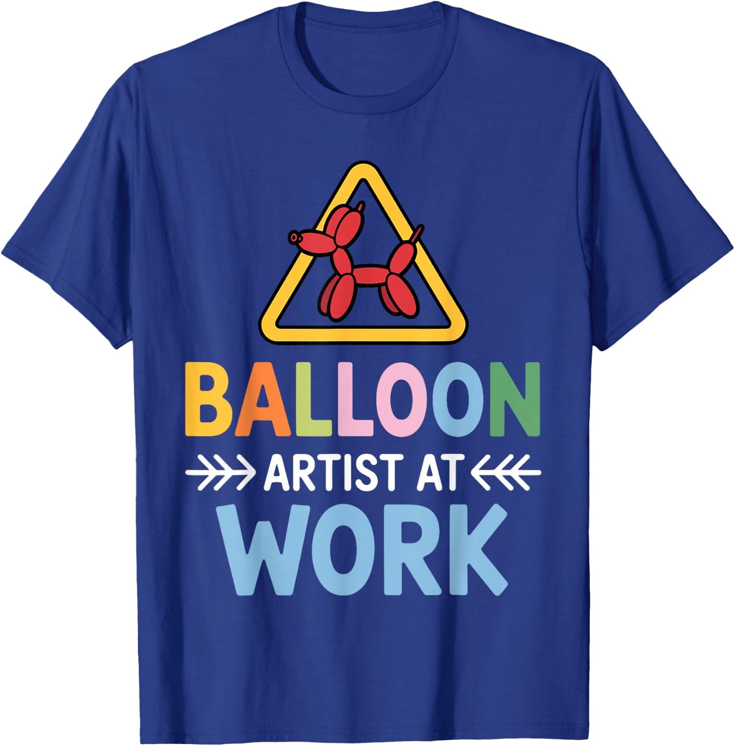 Cool Balloon Artist Art Women Kids Balloon Twisting T-Shirt - T-Shirt | Royal