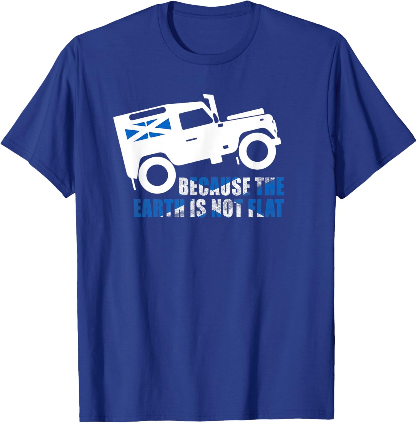 4x4 Earth Rover Scotland T-Shirt - T-Shirt | Royal