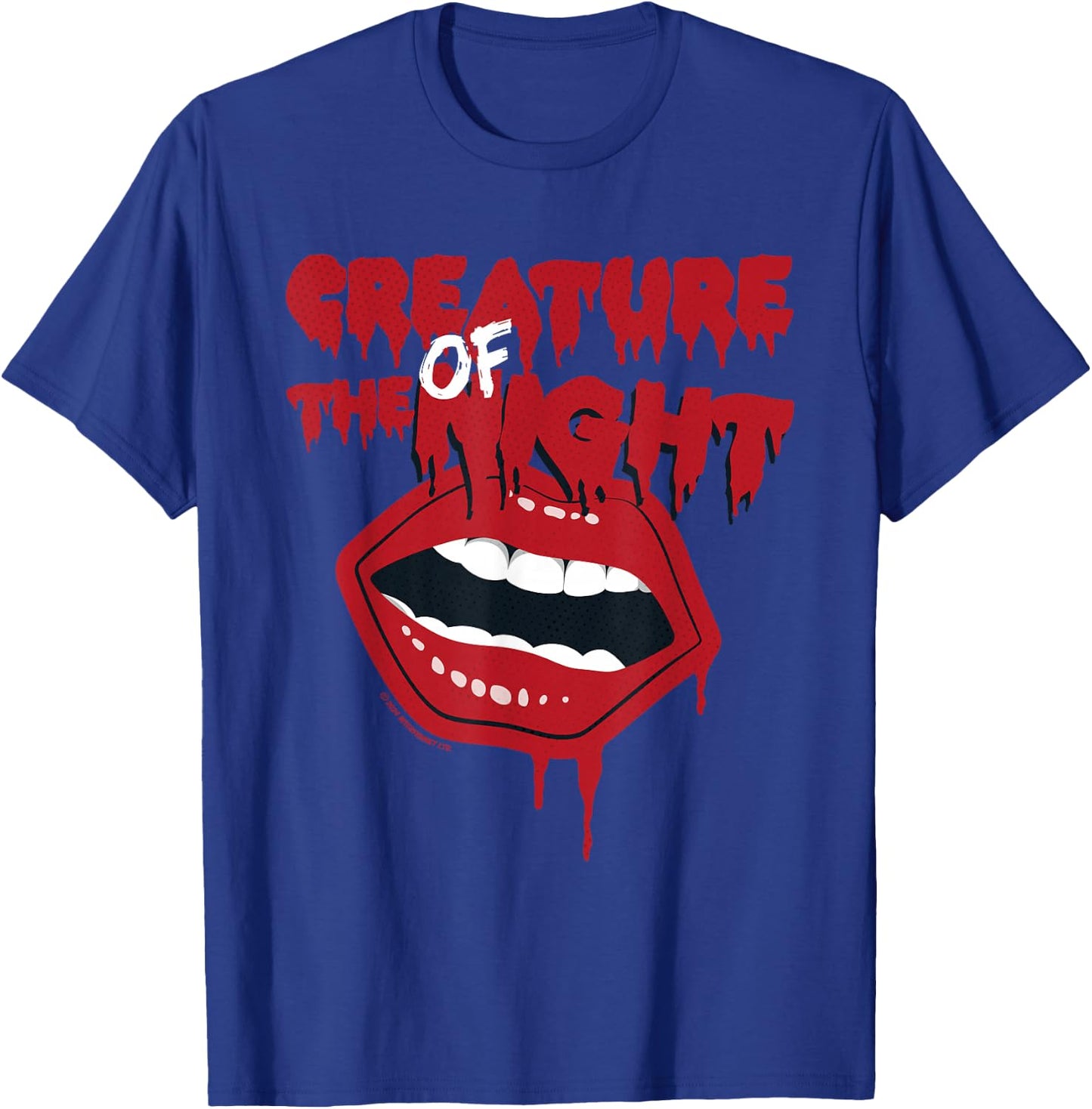 Rocky Horror Show The Creature of the Night Mouth , black T-Shirt - T-Shirt | Royal
