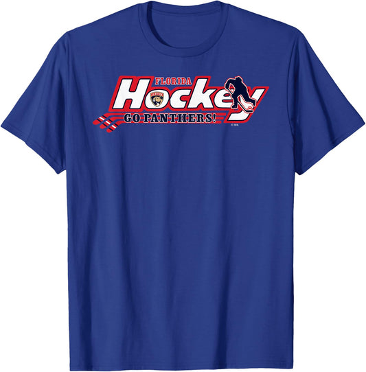 Florida Panthers Hockey Officially Licensed T-Shirt - T-Shirt | Royal
