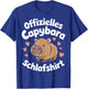 Capybara Official Capybara Sleep Shirt , black T-Shirt - T-Shirt | Royal
