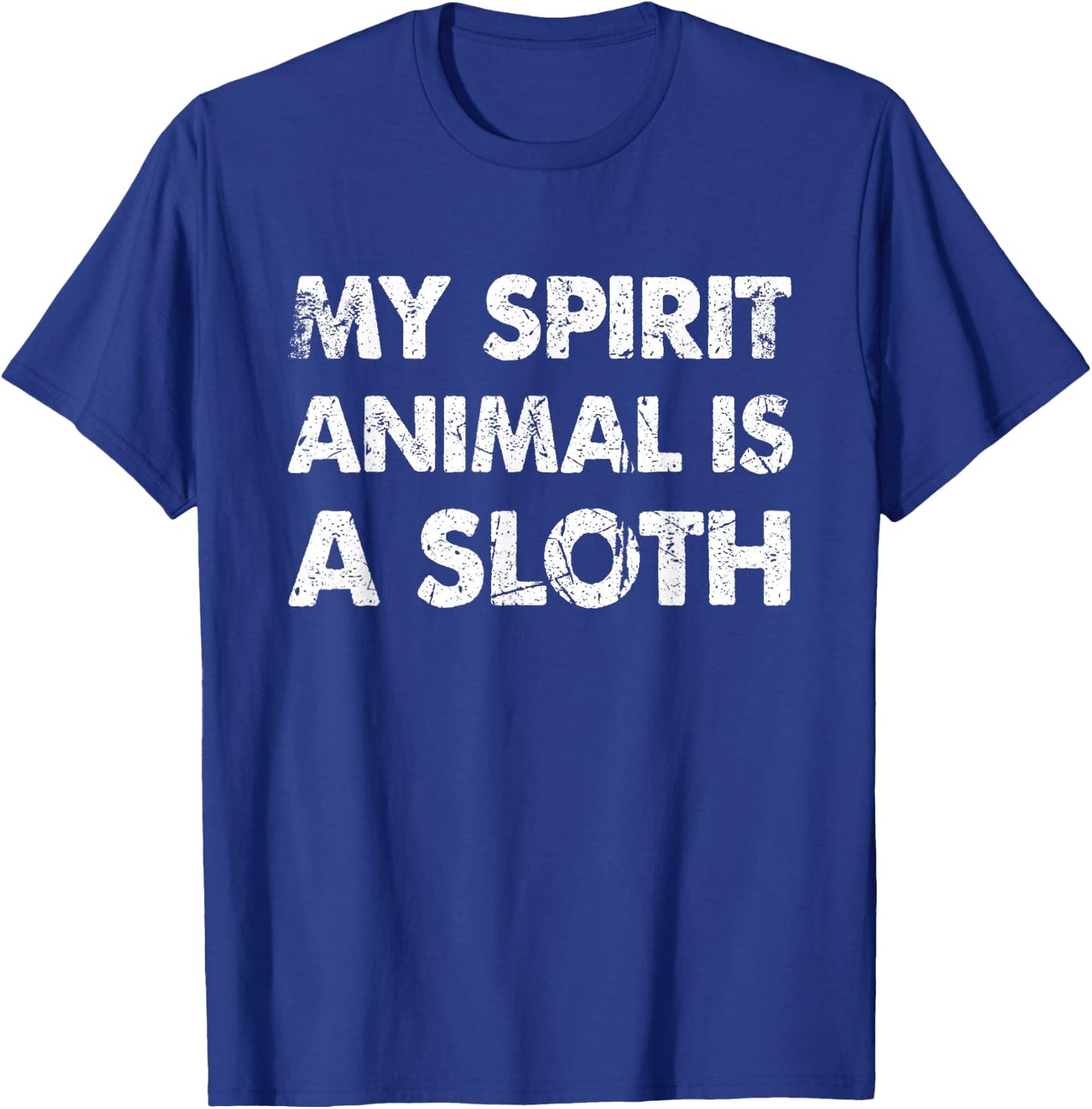 Funny My spirit animal is a sloth T-Shirt - T-Shirt | Royal