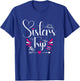 Vacation Crew Sisterhood Traveling Lover Sisters Trip T-Shirt - T-Shirt | Royal