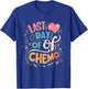 Last Day Of Chemo Lymphoma Awareness T-Shirt - T-Shirt | Royal