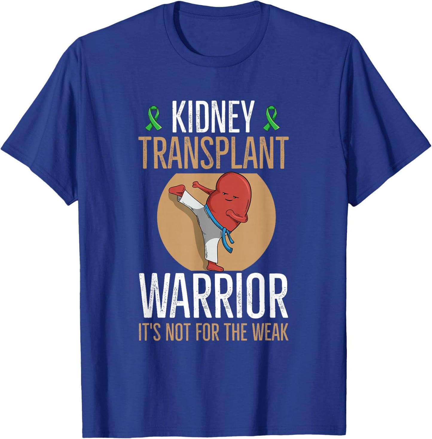 Organ Transplant Quote Kidney Donation Quote - -Adults, Black, Small, Short Sleeve, Classic Fit, Crew Collar, Modern, Lightweight, Medical T-Shirt - T-Shirt | Royal