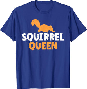 Squirrel Queen Squirrel T-Shirt - T-Shirt | Royal
