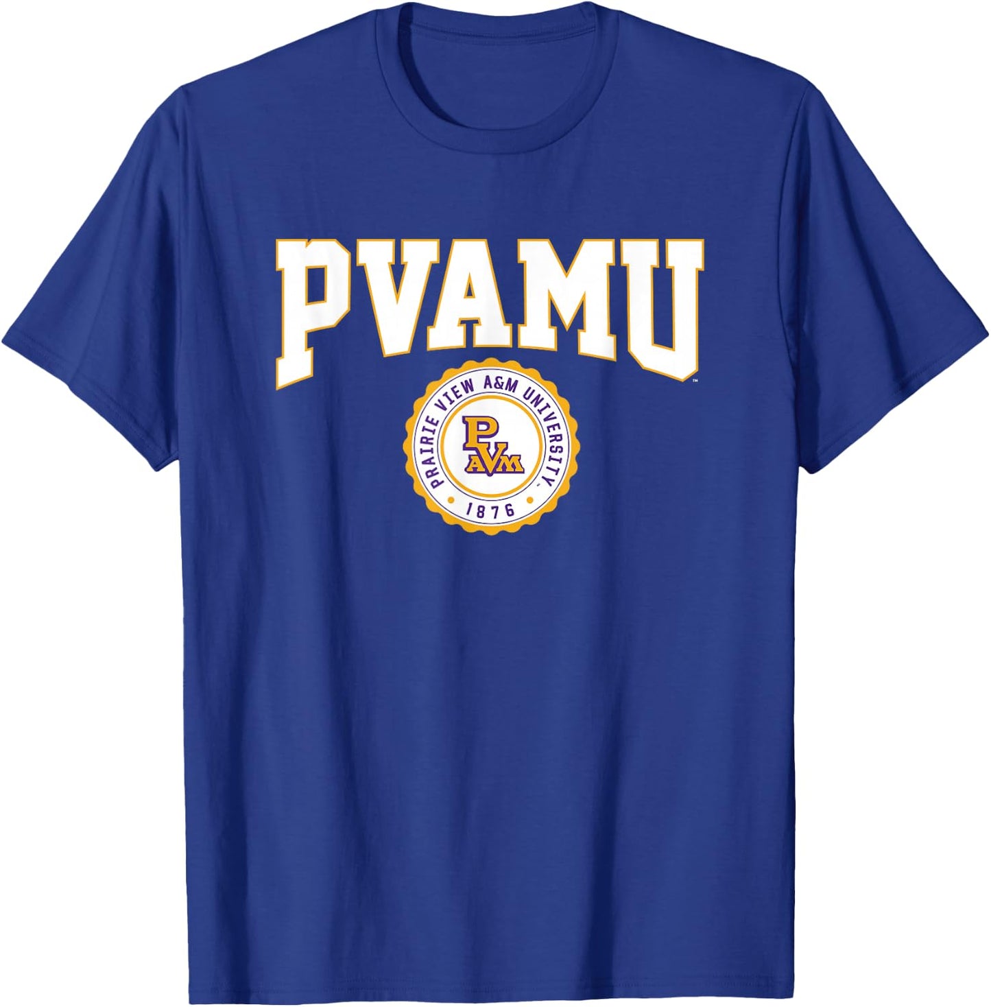 Prairie View A&M University Panthers Collegiate Seal T-Shirt - T-Shirt | Royal