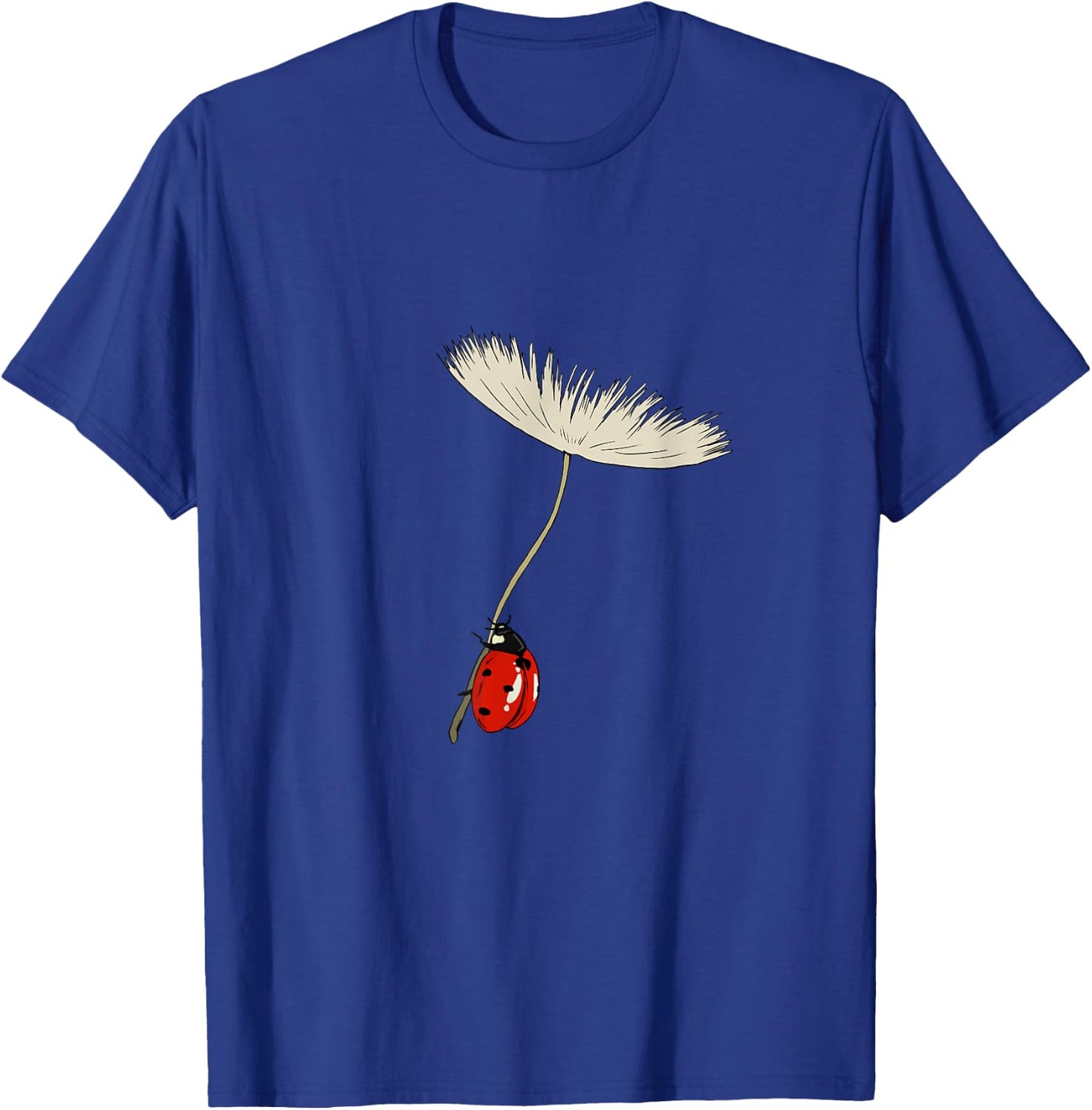 Dandelion seeds with ladybird Gift ladybird T-Shirt - T-Shirt | Royal