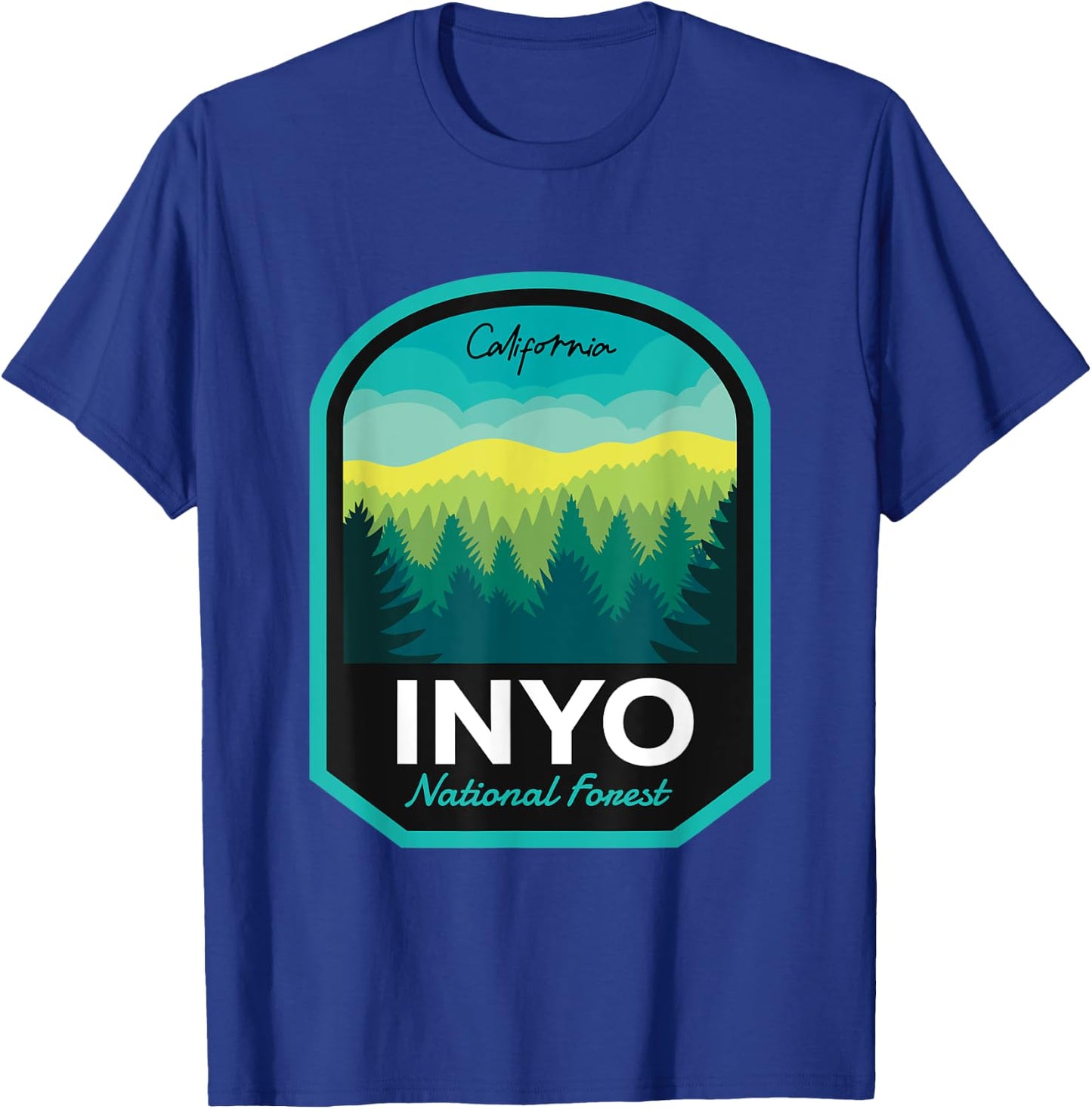 Inyo National Forest CA T-Shirt - T-Shirt | Royal