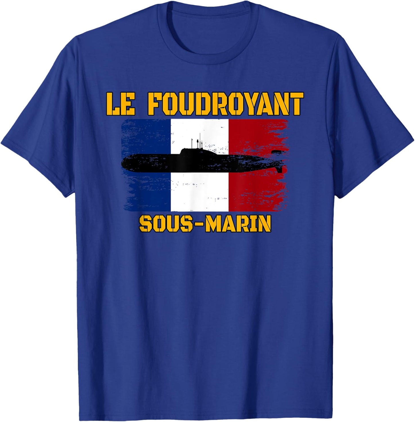 The Thunderbolt S610 Nuclear Submarine Dad Grandpa T-Shirt - T-Shirt | Royal