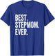 Best Stepmom Ever T-Shirt - T-Shirt | Royal