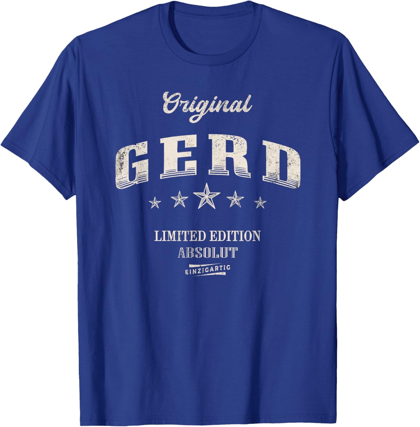 Original Gerd T-Shirt - T-Shirt | Royal