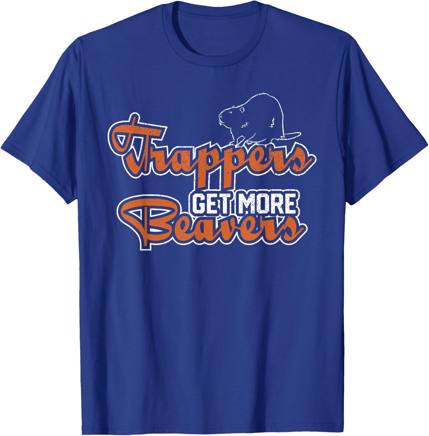 Bear Hunting Animal Gift & Trapper Trapping Hunting Trap Trappers Hunter T-Shirt - T-Shirt | Royal