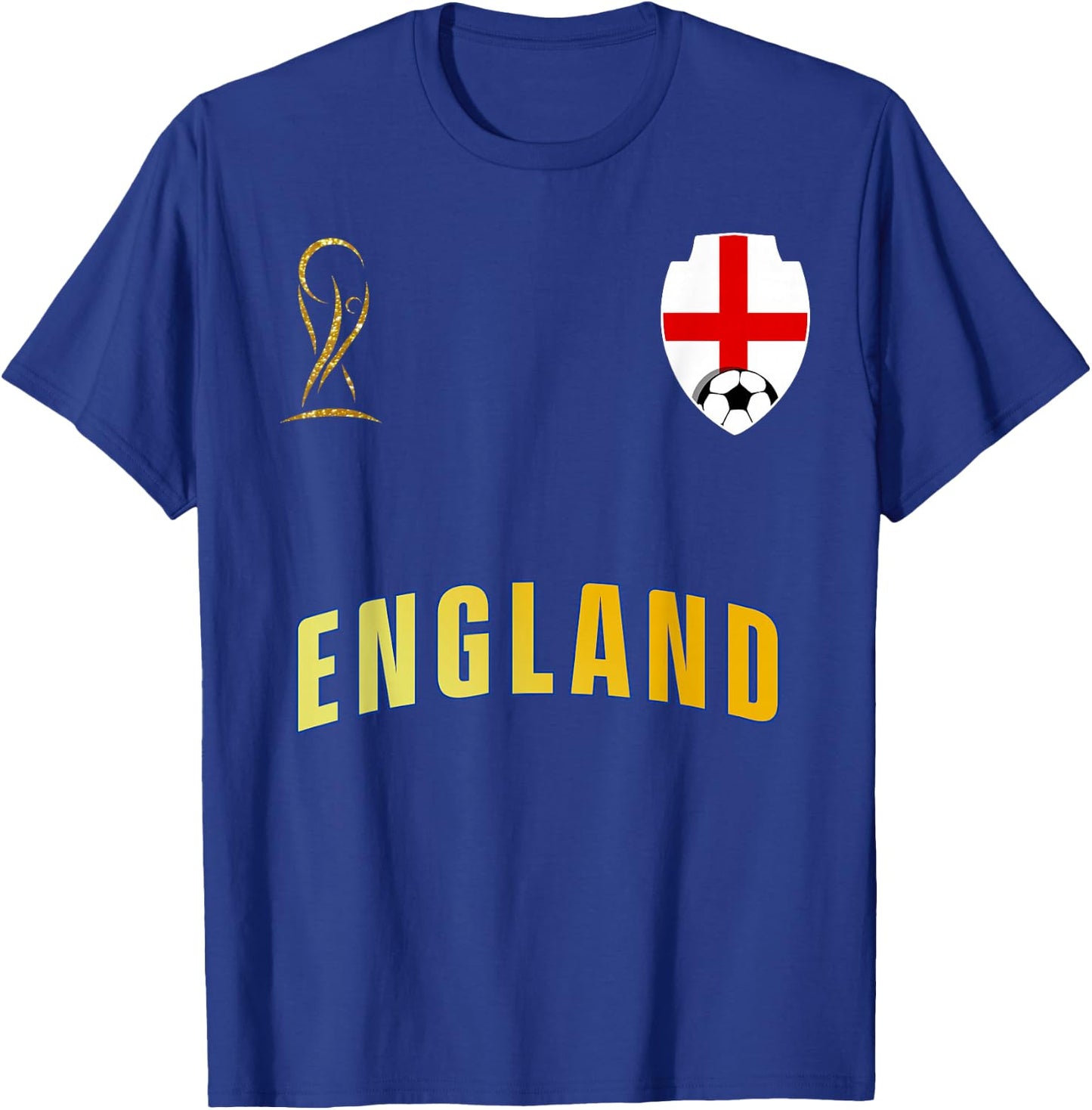 Retro England Flag English Pride Lovers T-Shirt - T-Shirt | Royal