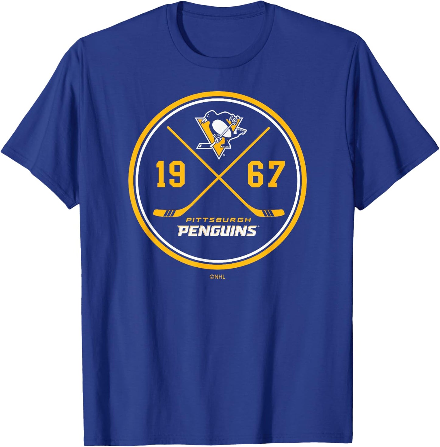 Pittsburgh Penguins Prize Black Officially Licensed T-Shirt - T-Shirt | Royal