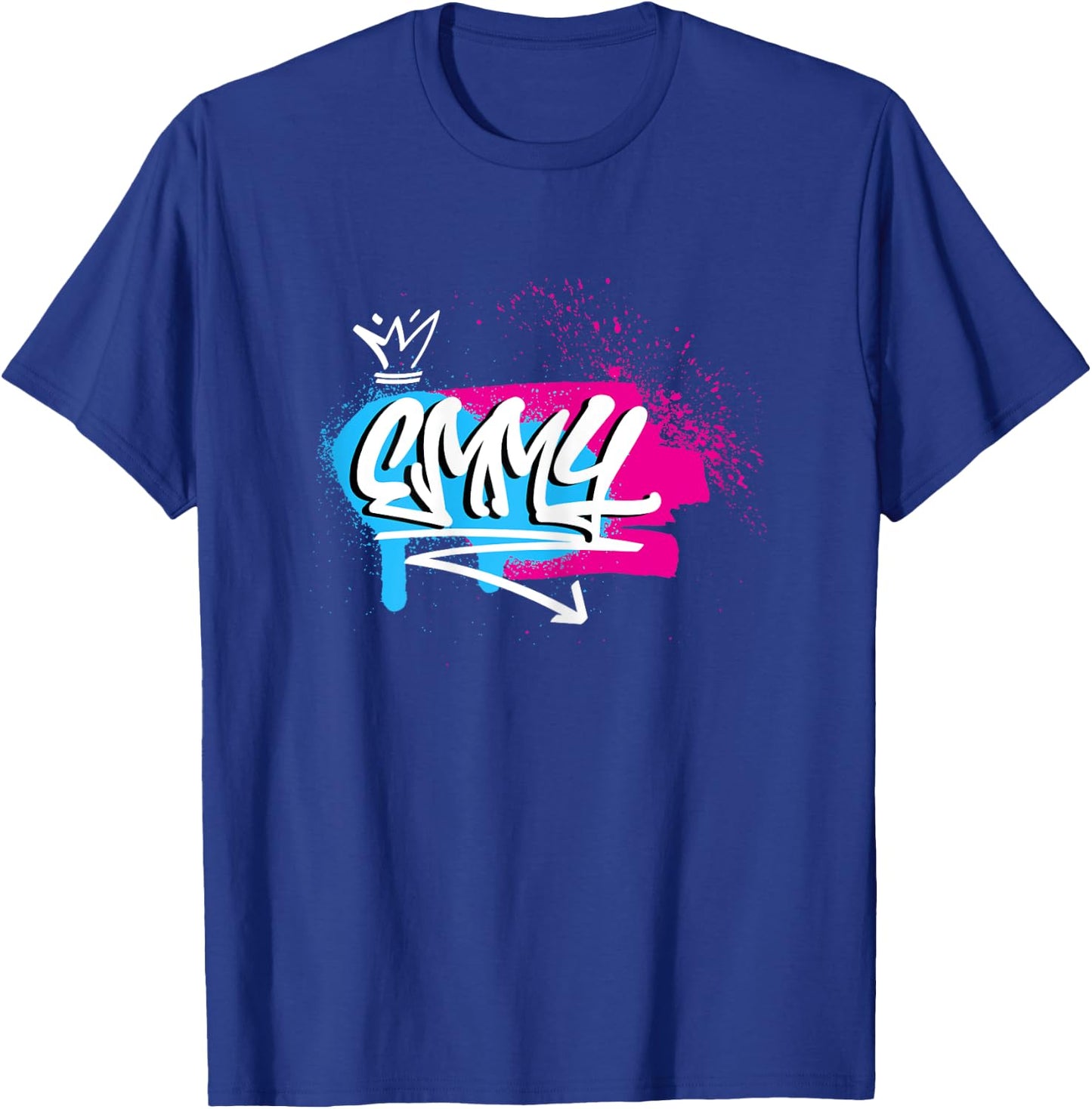 Ladies Girls Funny Funny Gift First Name for Emmy T-Shirt - T-Shirt | Royal