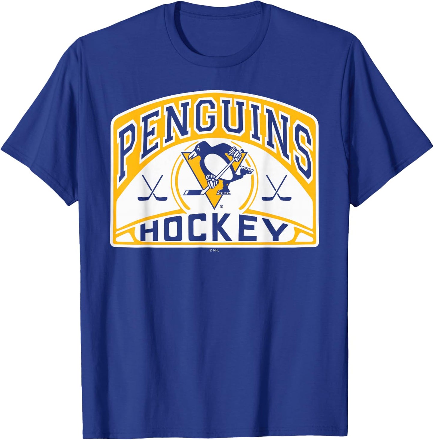 Pittsburgh Penguins Glide Black Officially Licensed T-Shirt - T-Shirt | Royal
