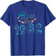 Class Of 1982 Graduation School Reunion Student Teacher T-Shirt - T-Shirt | Royal