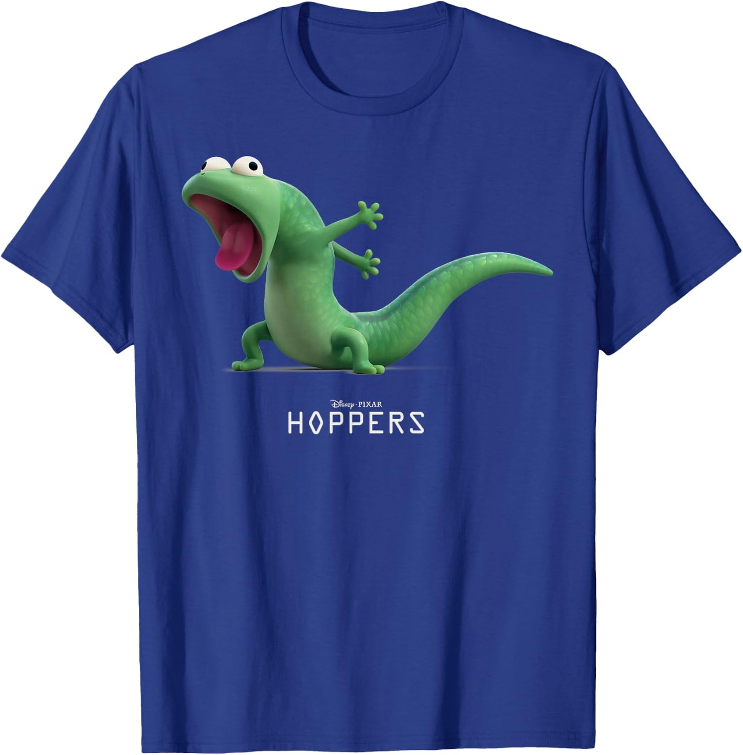 Hoppers Tom Lizard Shout T-Shirt - T-Shirt | Royal