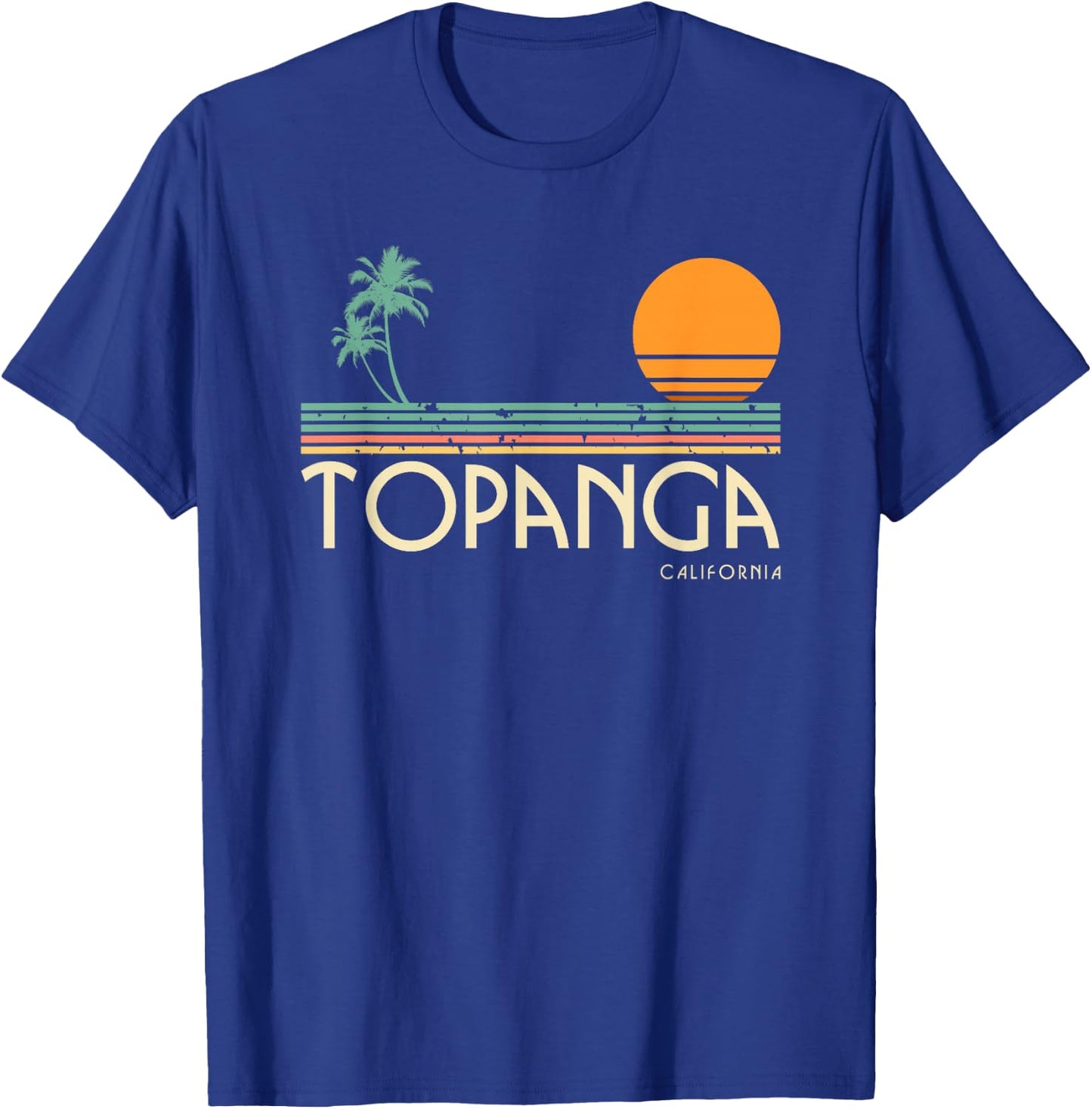 Topanga California T-Shirt - T-Shirt | Royal