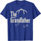 Grandfather Funny Quote Design for Grandpas T-Shirt - T-Shirt | Royal