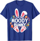 I'm The Moody Bunny Matching Easter Family T-Shirt - T-Shirt | Royal