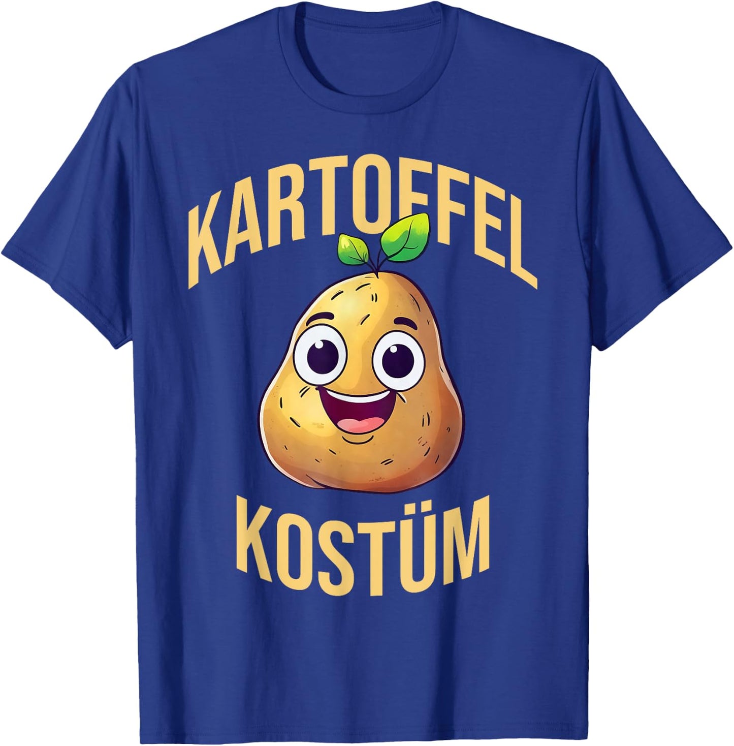 Potato Costume Carnival Vegetable Costume Adults Children , black T-Shirt - T-Shirt | Royal