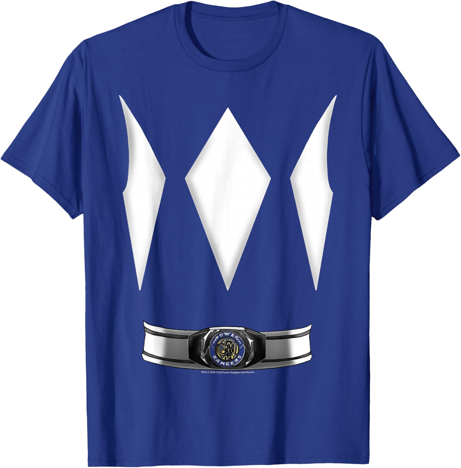 Power Rangers Halloween Black Ranger Costume T-Shirt - T-Shirt | Royal