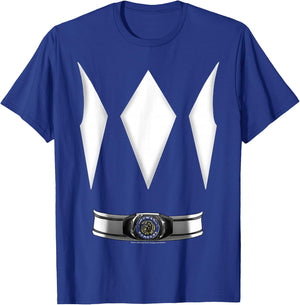 Power Rangers Halloween Black Ranger Costume T-Shirt - T-Shirt | Royal