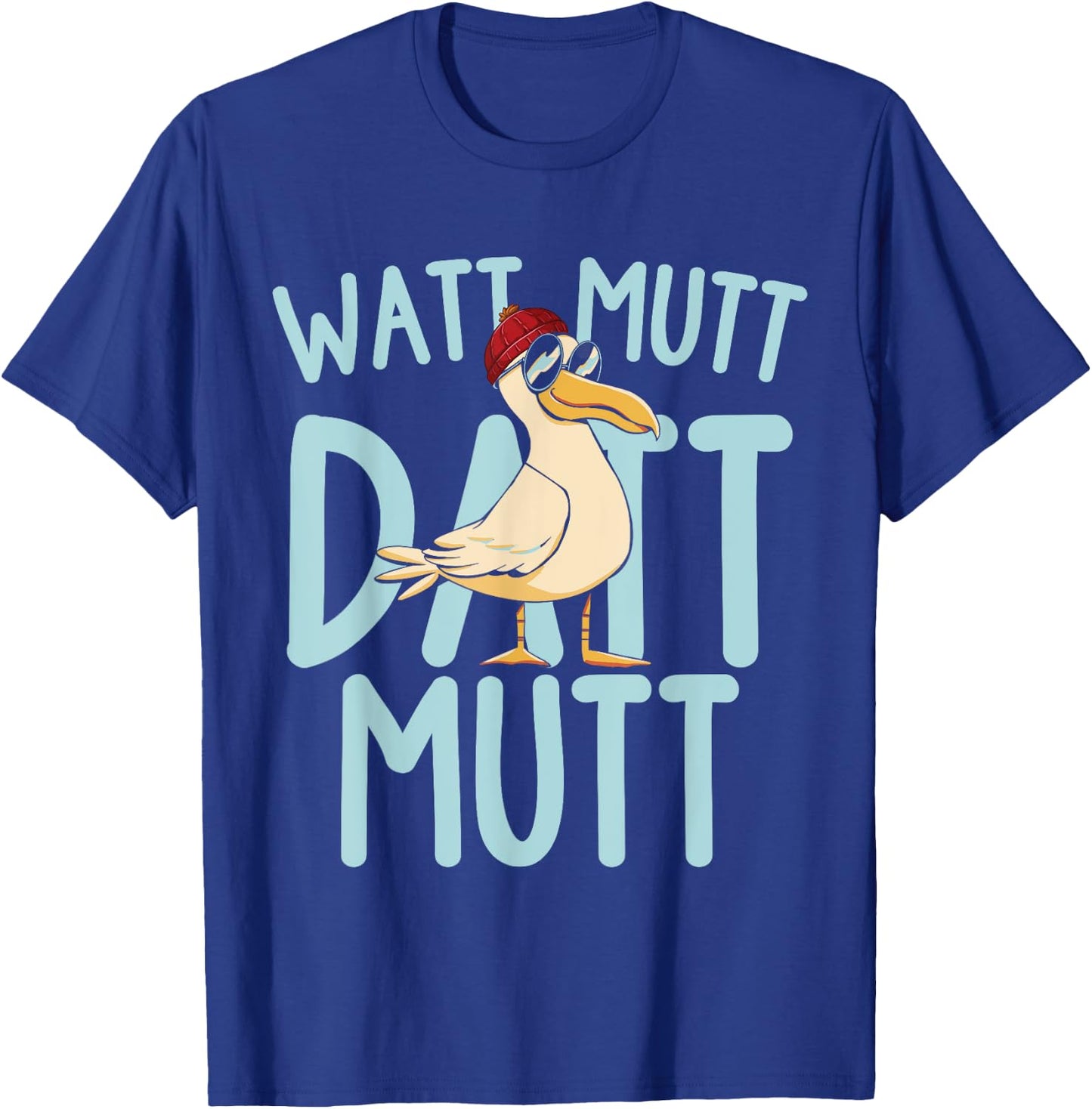 Lustige Möwe Mit Sonnebrille Norddeutsche Sprüche T-Shirt - T-Shirt | Royal