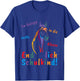 Kinder Schultüte Pferd Einschulung Mädchen Outfit Schulkind 2024 T-Shirt - T-Shirt | Royal